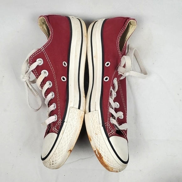 Converse Chuck Taylor All Star‎ Low Rise Sneaker Burgundy Red - Picture 3 of 8